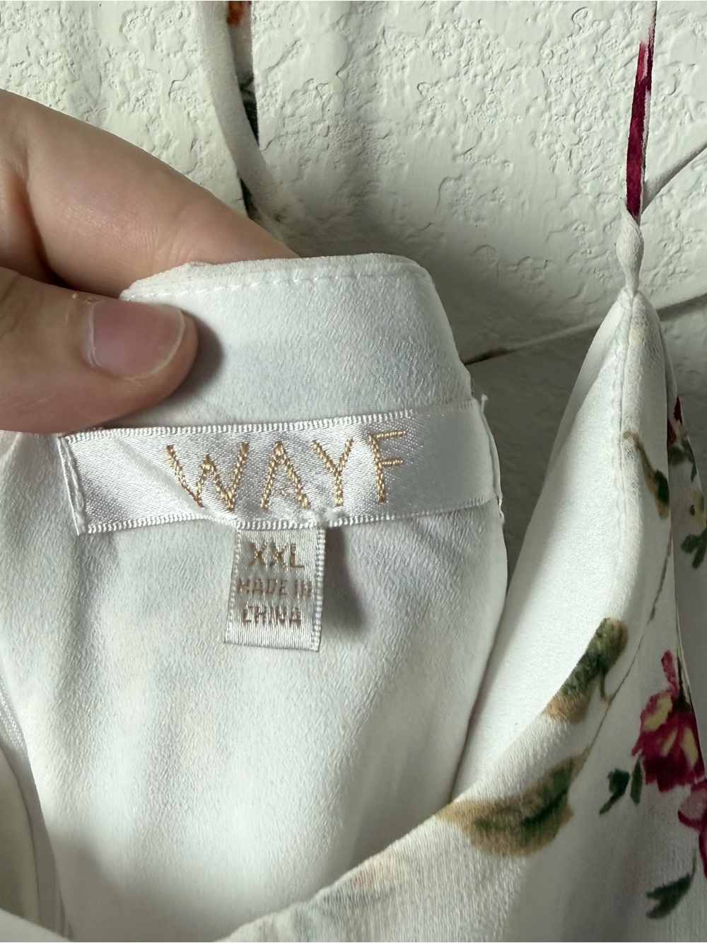 Wayf Imola White Floral Tiered Midi Dress XXL - Picture 6 of 8